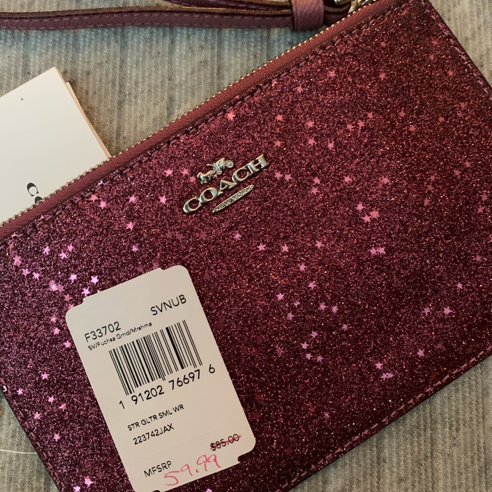 Coach Sparkling Wristlet